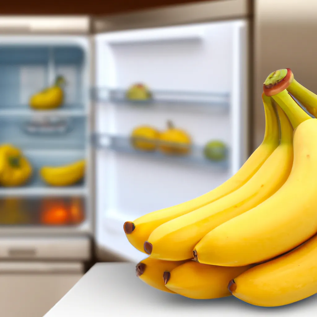 Czy banany można trzymać w lodówce?