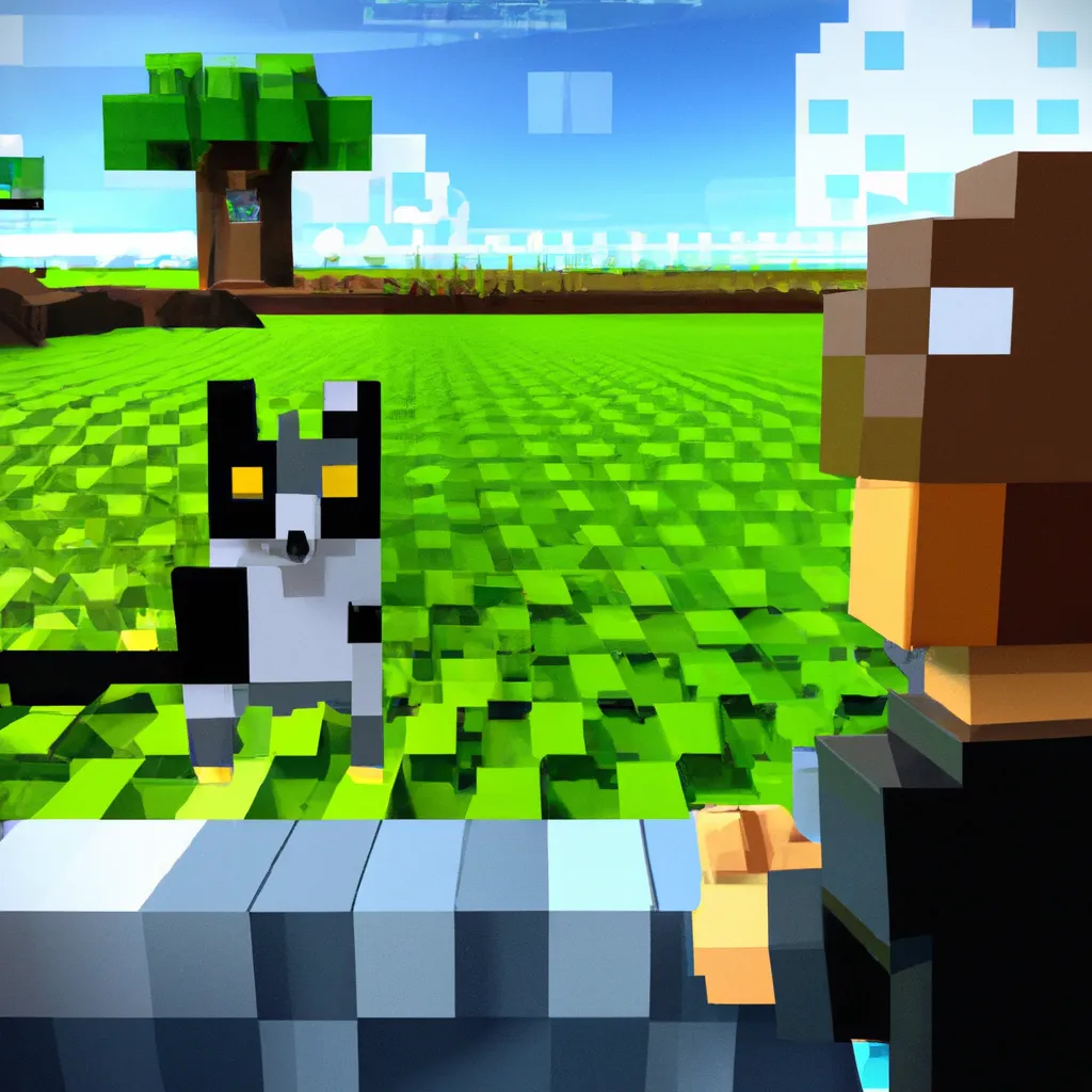 Jak oswoić kota w Minecraft?