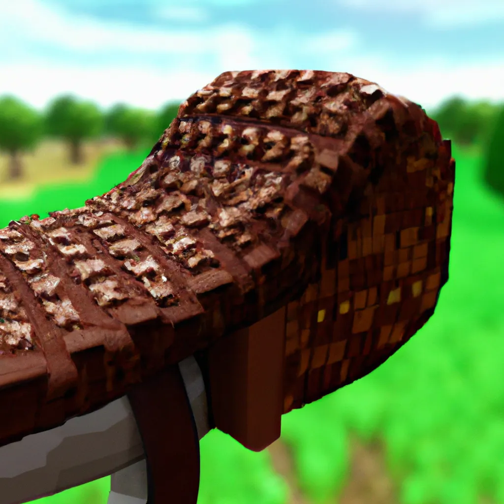 Jak zrobić siodło w Minecraft?