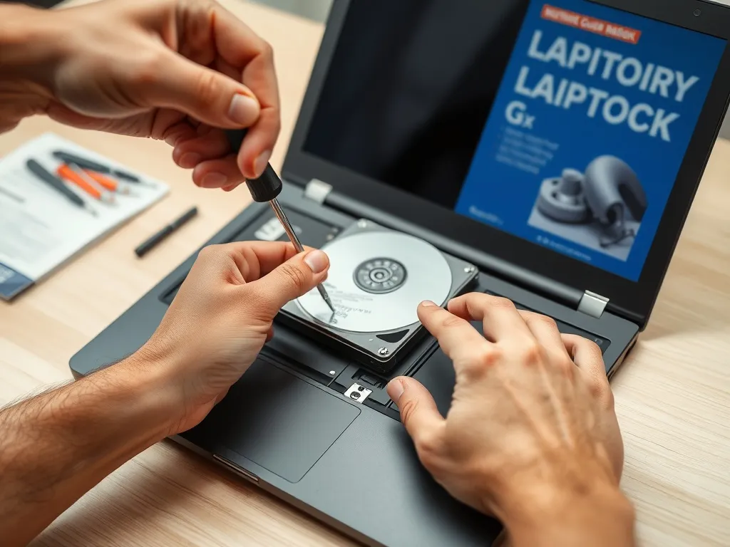 Jak wygląda wymiana dysku w laptopie? Krok po kroku