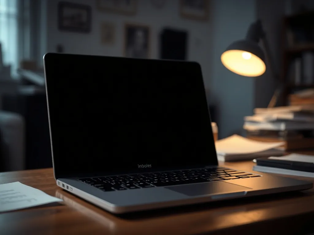 Ciemny ekran w laptopie: co sprawdzić najpierw?